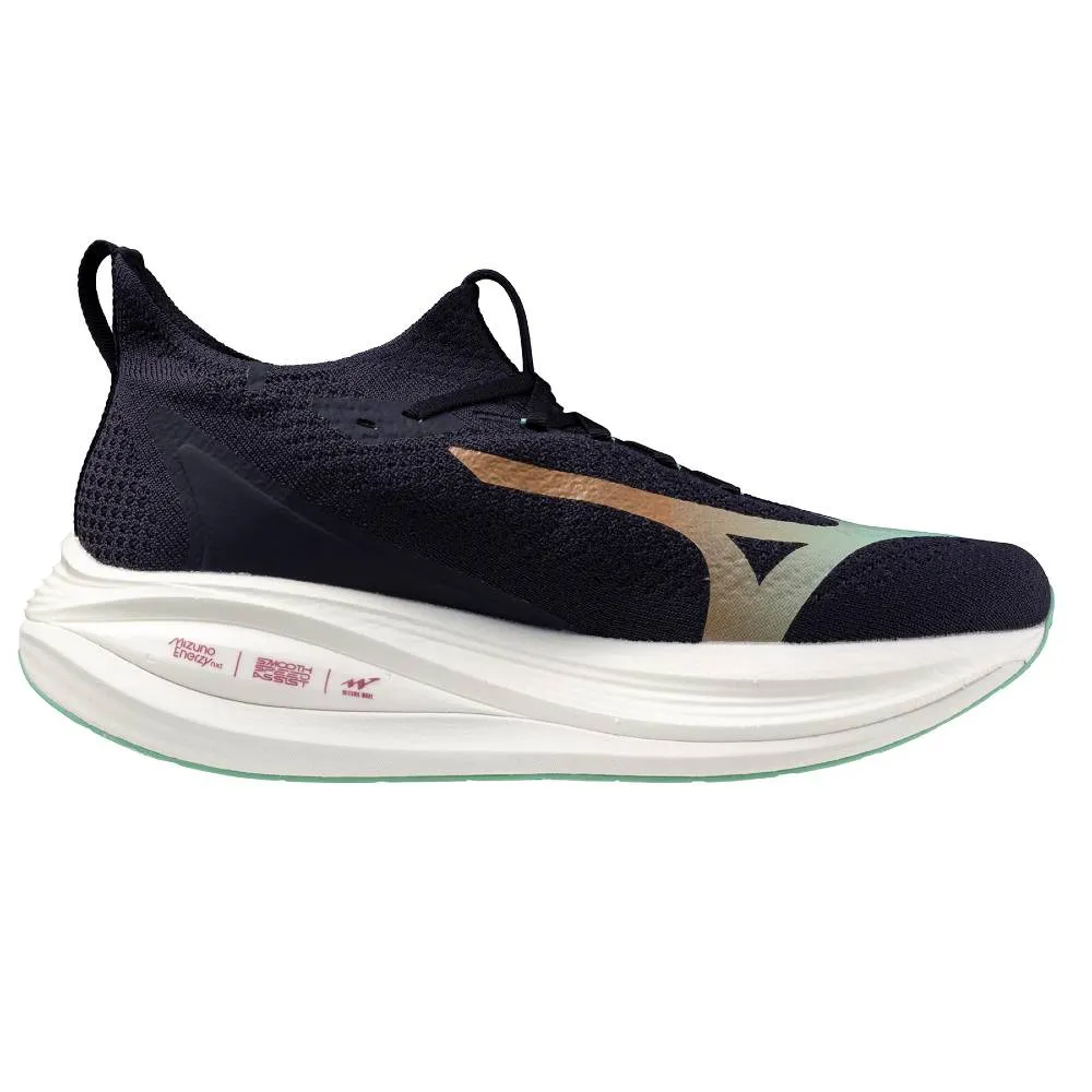 for sprints Mizuno Neo Vista 2 (Unisex) - Baritone Blue/Baritone Blue/Tangelo
