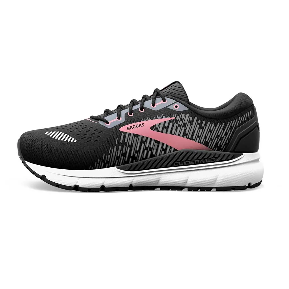 fitness running shoes Women's Addiction GTS 15 Running Shoe- Black/Ebony/Mauvewood- Extra Wide (2E)