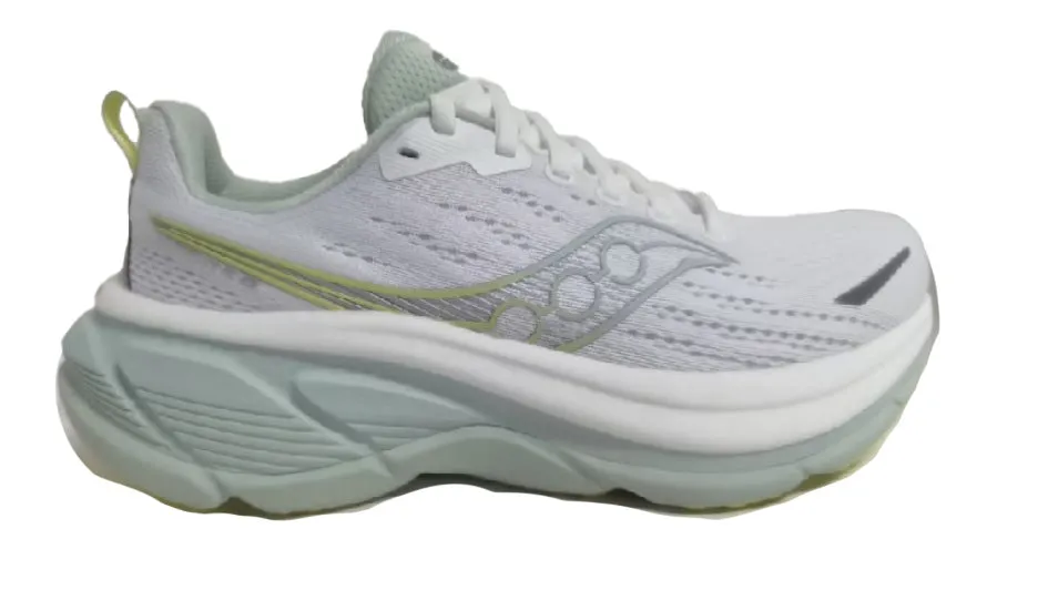 reinforced - toe running shoes high - cut running gear Women's Hurricane 25 (241 - White/Mist)