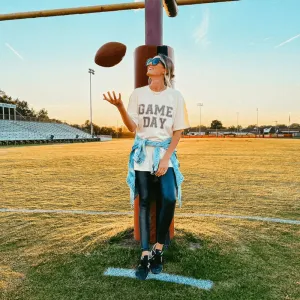 Game Day Tee - Ivory Eco Conscious Production Effortless Fashion