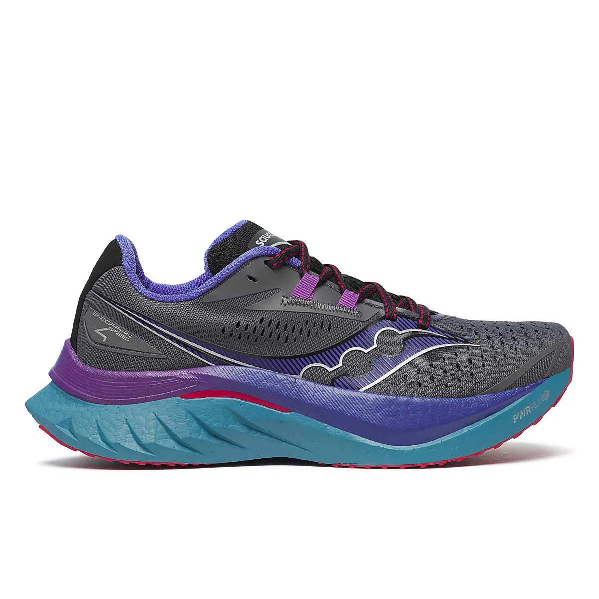 Saucony | Endorphin Speed 4 | Women's | Shadow/Storm left - foot shoe
