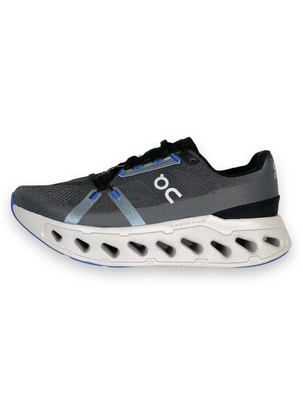 perforated upper running shoes On Running | Cloudeclipse | Women's | Black/Frost