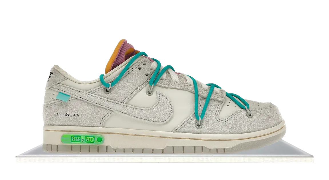 Soft Arch Dunk Low Off-White "The 50" Lot 36