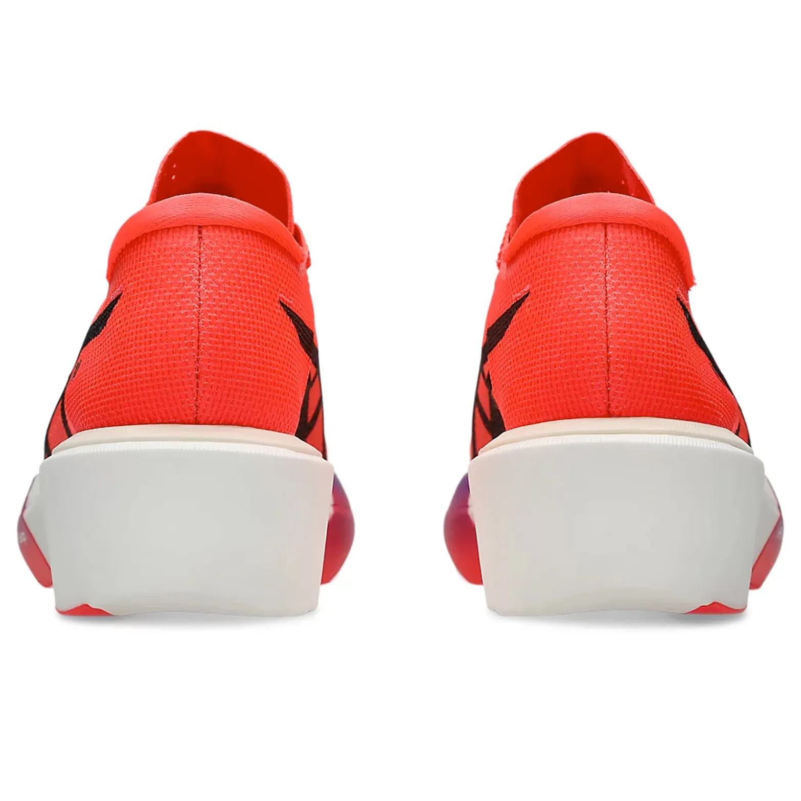 Knit Weave Upper Shock - absorbing technology Metaspeed Sky Tokyo Running Shoes Flash Red / Black