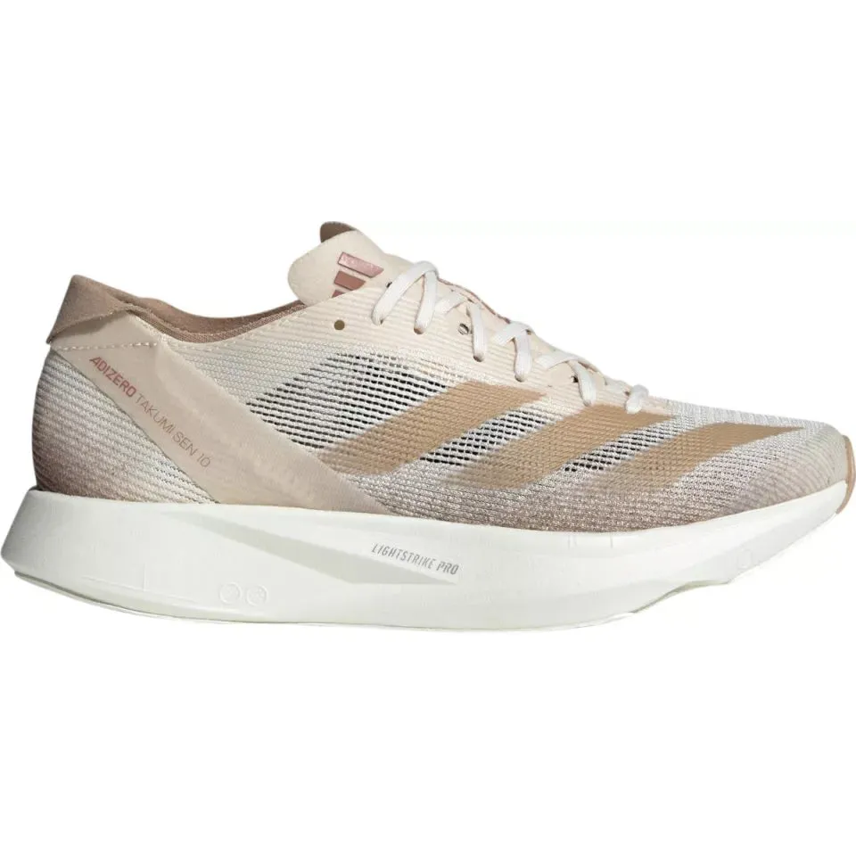 Phenomenal value Women's Adizero Takumi Sen 10 Beige / Warm Sandstone / Halo Ivory