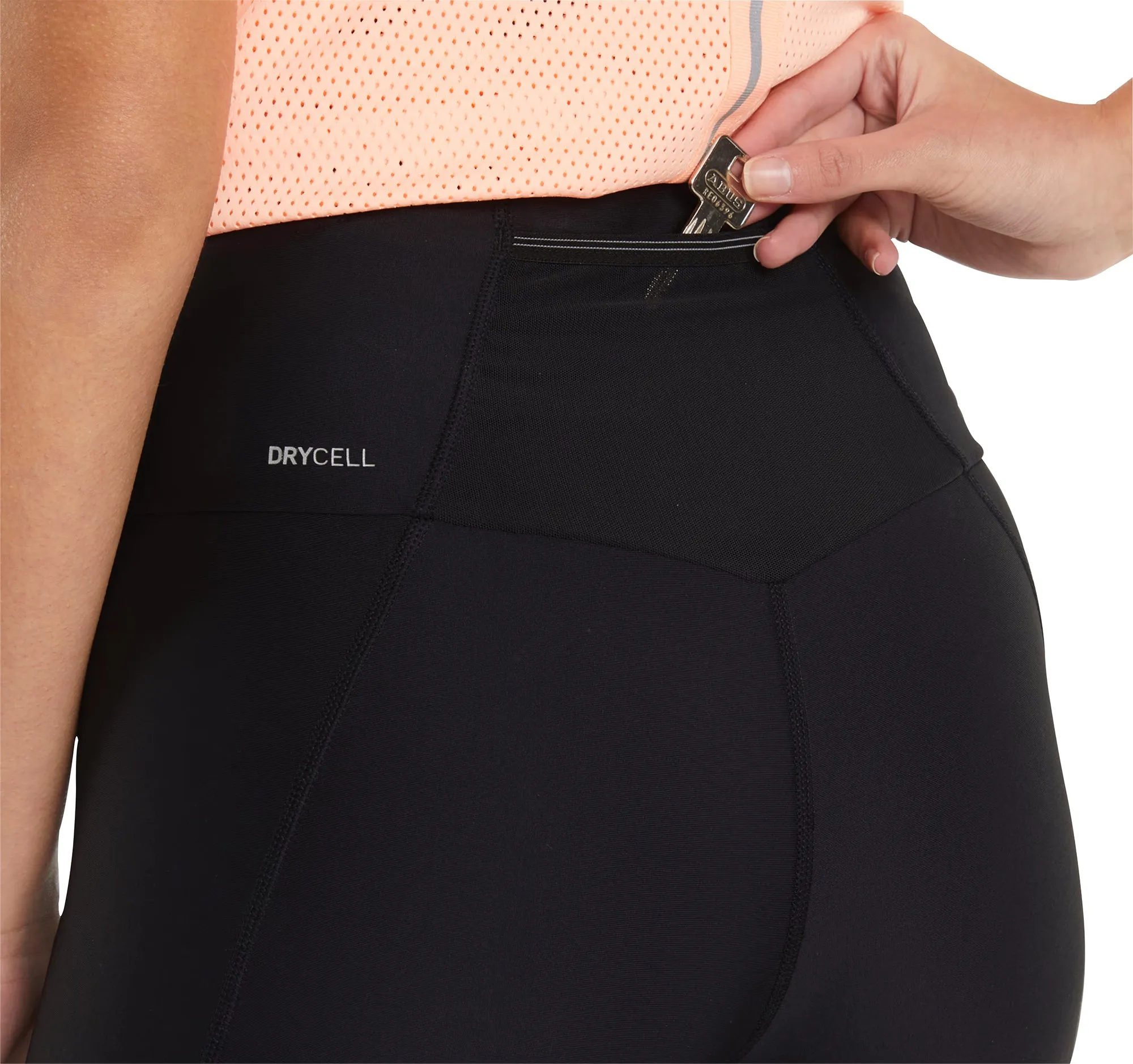 Basic Look Puma Marathon 6 Inch Womens Short Running Tights - Black