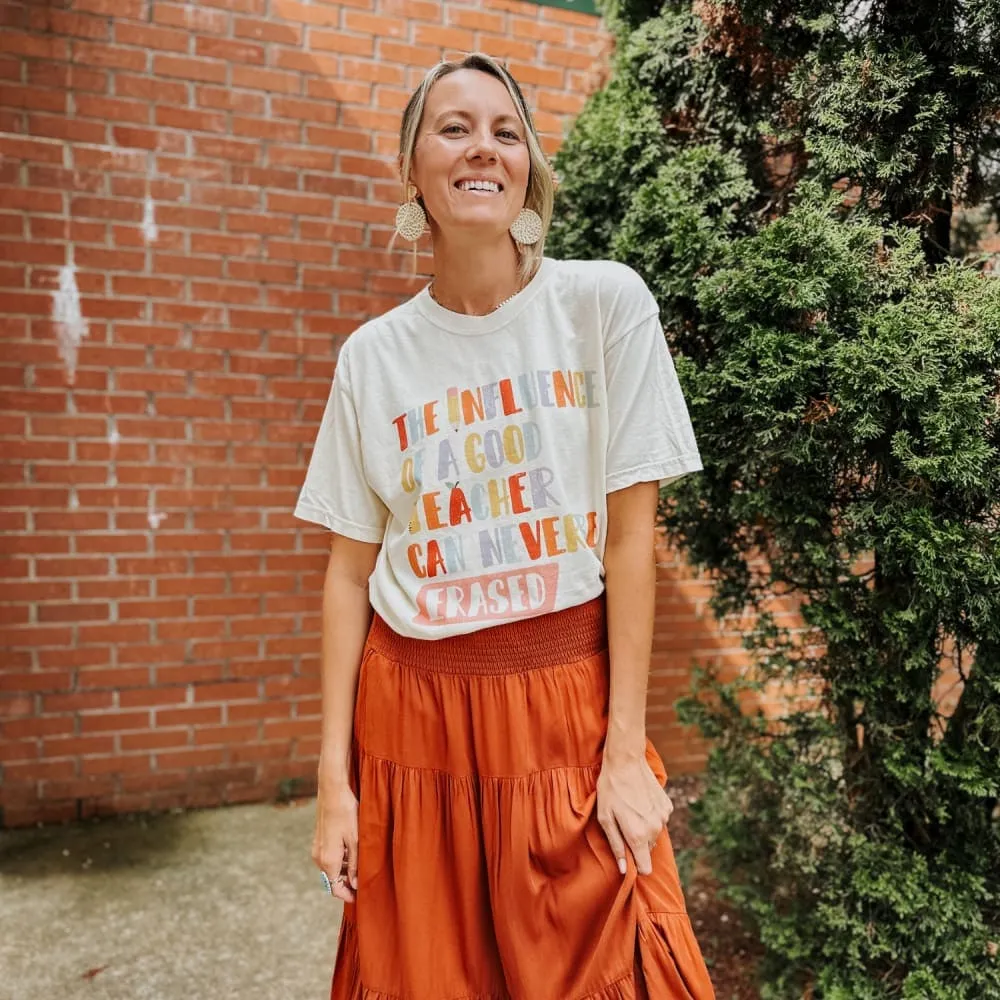 Casual Chic Wear Influence of a Teacher Tee