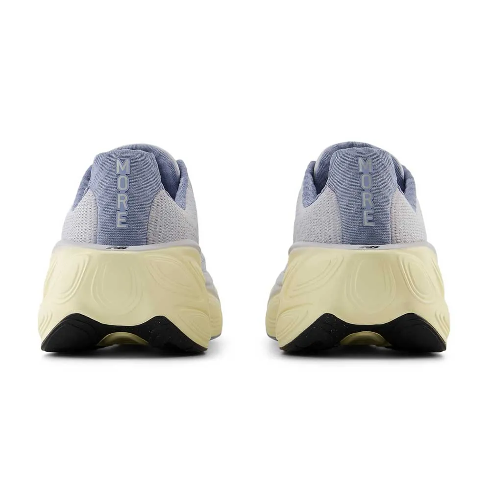 hook - and - loop closure workout running wear Women's Fresh Foam X More v5 Running Shoe - Pearl Grey/Dusk Shower - Regular (B)