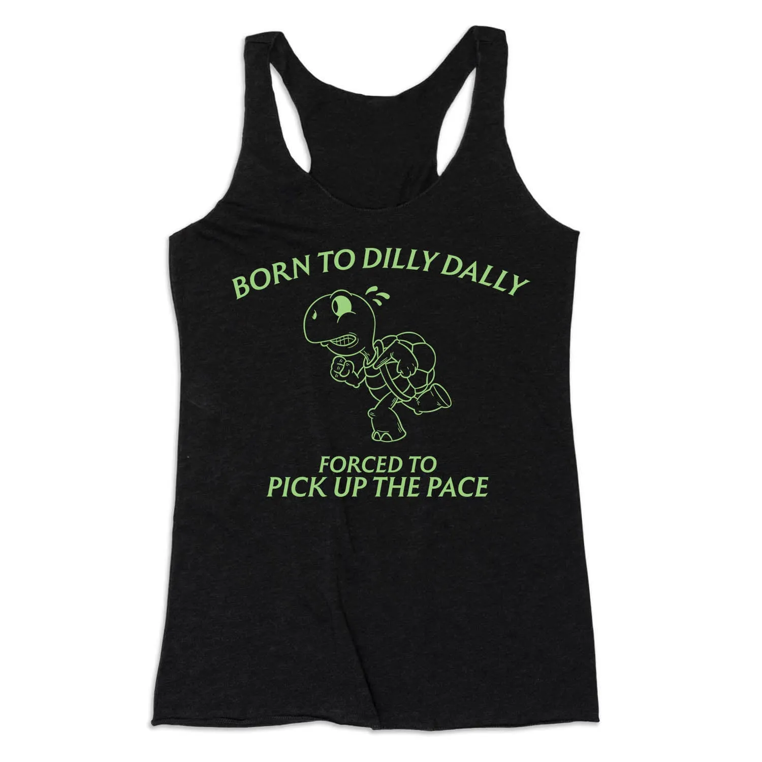 Women's Everyday Tank Top - Born to Dilly Dally Vented Panels combat