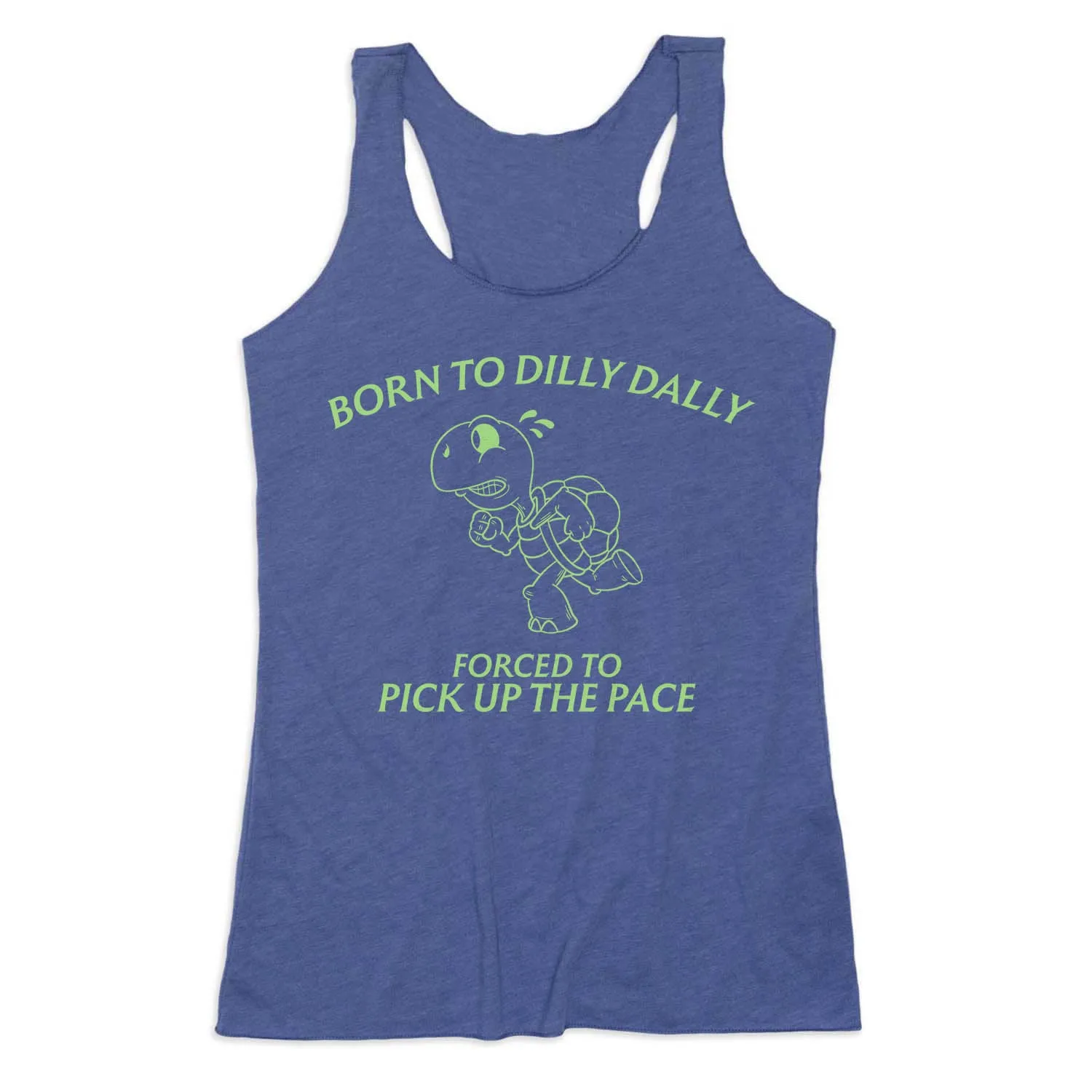 No Slip Interior Women's Everyday Tank Top - Born to Dilly Dally