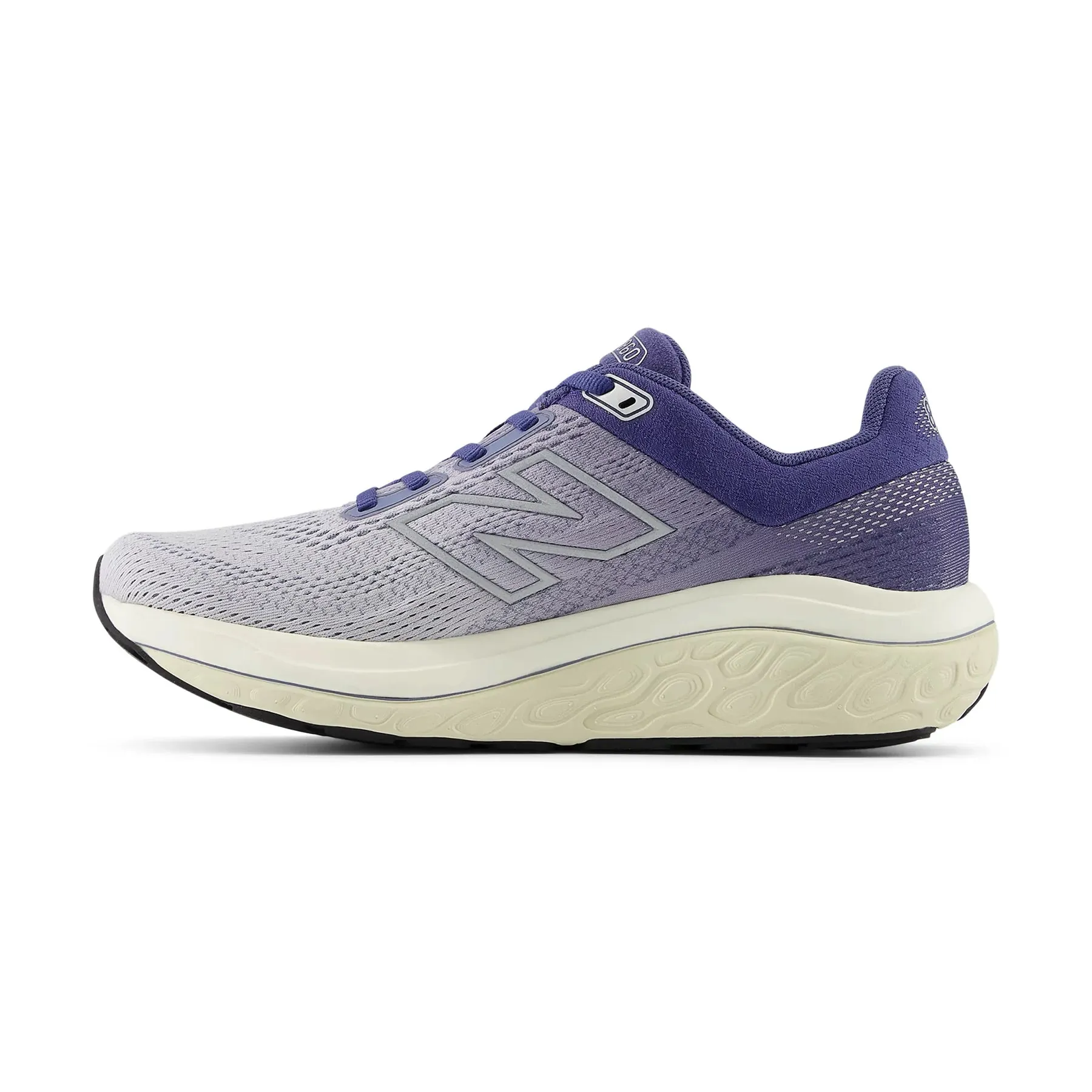 Elastic Midsole Compression Web Plate New Balance Women's 860v14 Wide Fit Running Shoes Dusk Shower / Dream State / Calcium