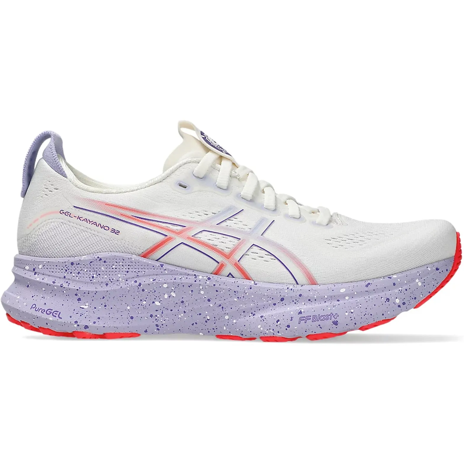 Women's Gel-Kayano 32 Tokyo Running Shoes Cream / Edo Purple aerobic shoes Comfortable Shoes
