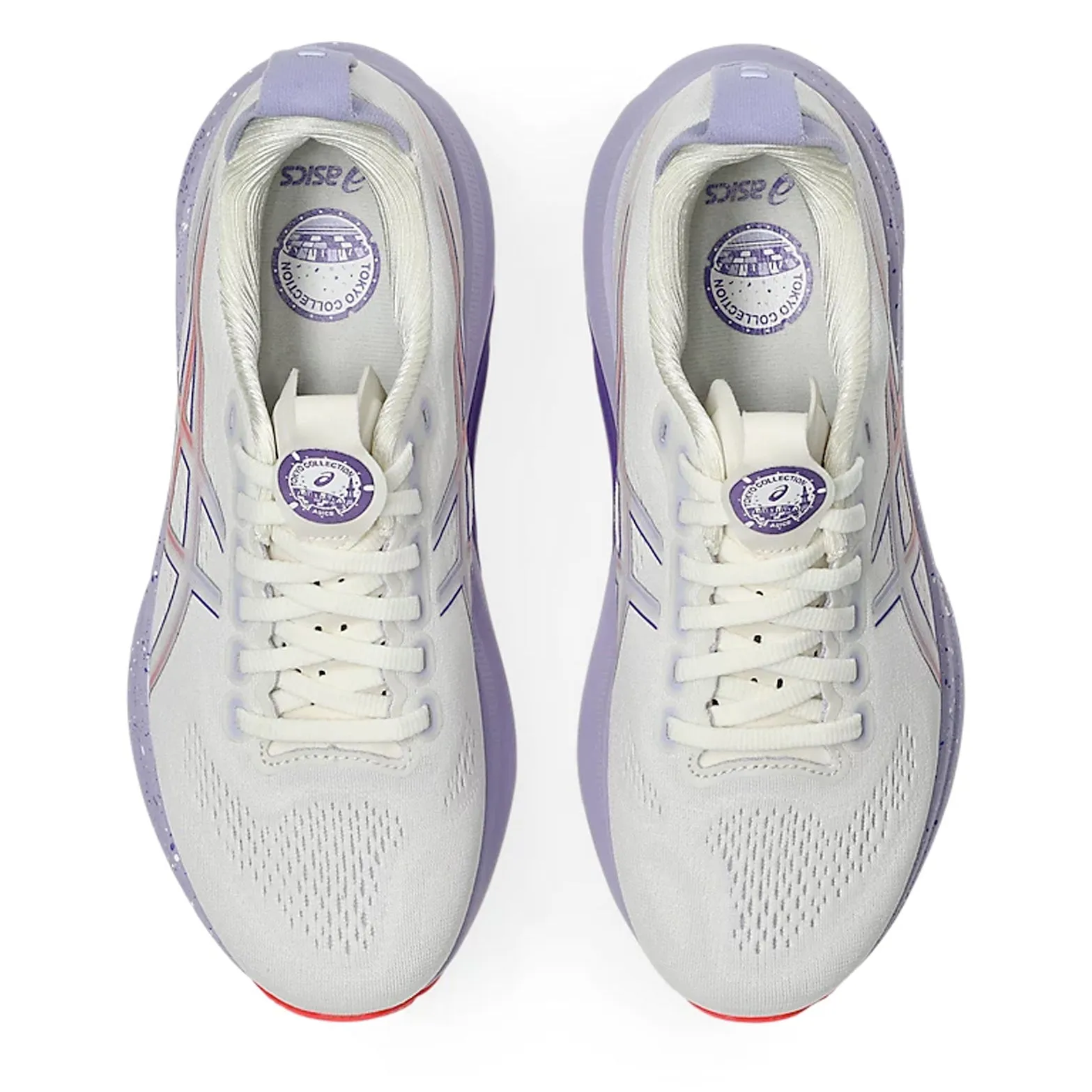 Cross training compatible Women's Gel-Kayano 32 Tokyo Running Shoes Cream / Edo Purple
