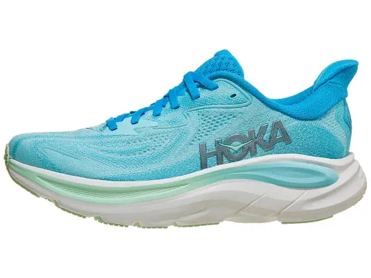patterned running shoes Hoka | Clifton 10 | Women's | Skyward Blue/Cielo Blue