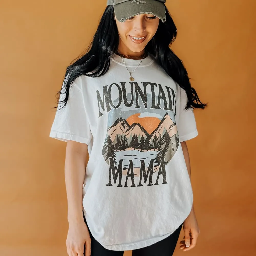 Light Comfort Style Mountain Mama Tee