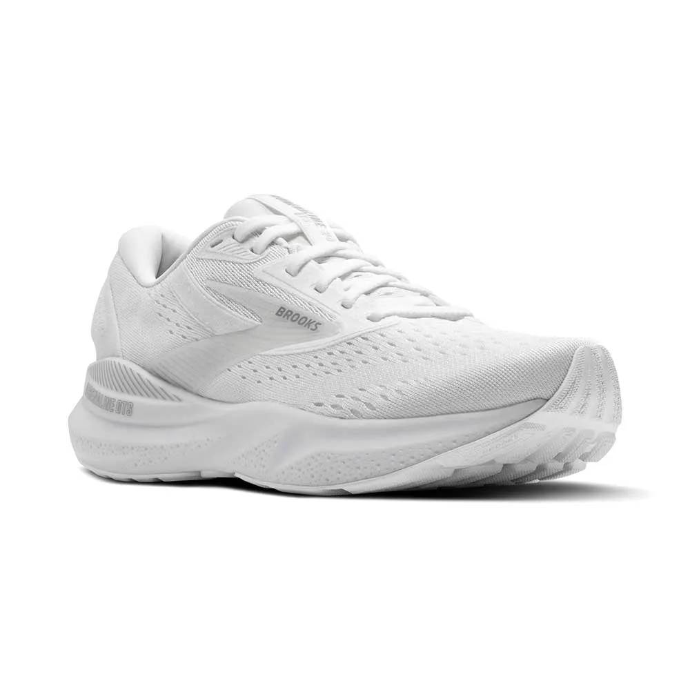 Women's Adrenaline GTS 24 Running Shoe - White/Oyster/Alloy - Regular (B) impact - reduction