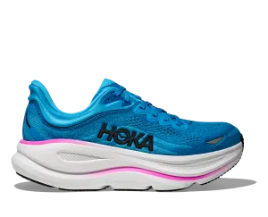 Women's Bondi 9 (SNNF - Skyward Blue/Neon Fuchsia) Hot Weather