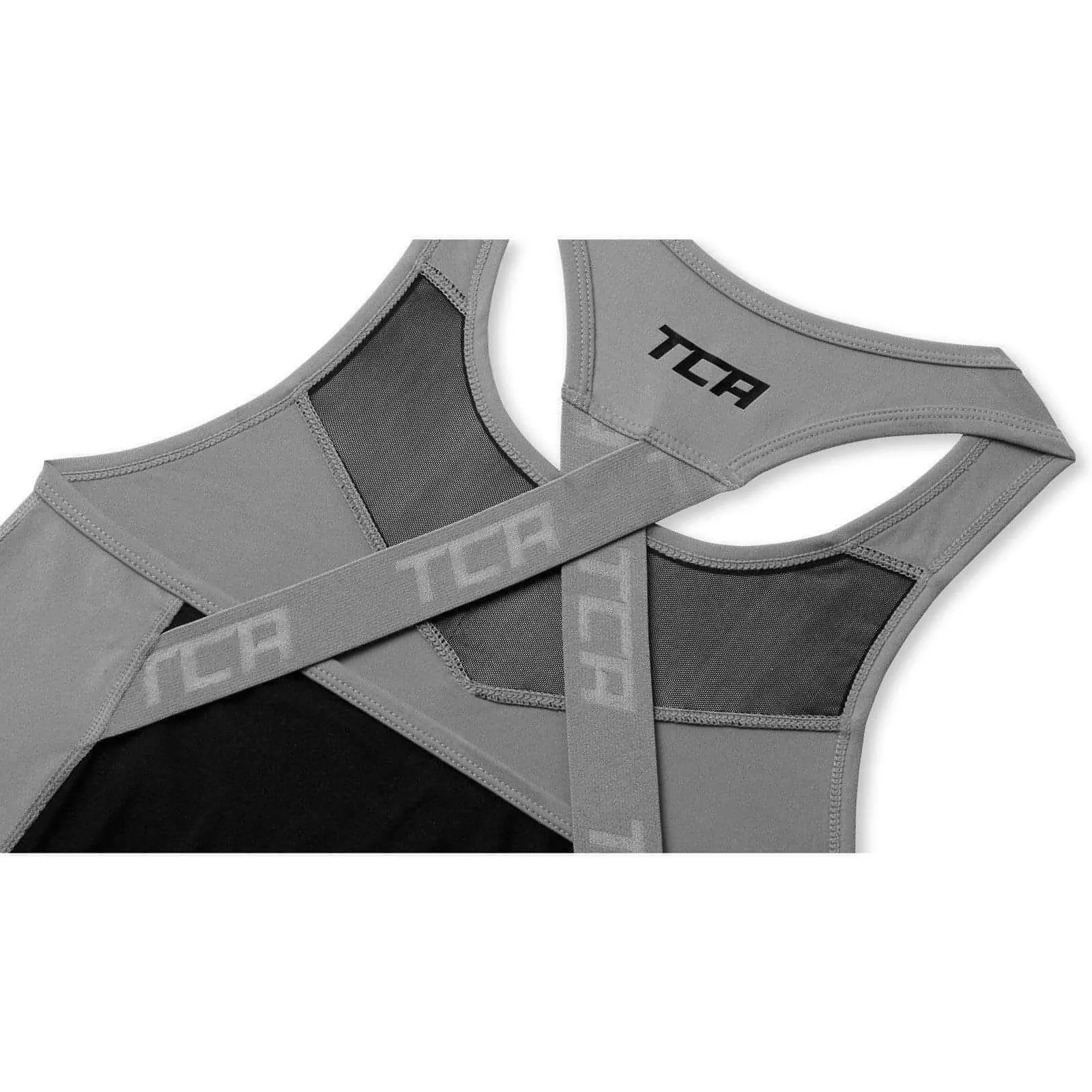 TCA MeshLuxe Womens Running Vest - Grey easy to repair