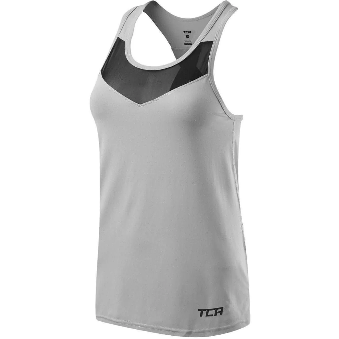 TCA MeshLuxe Womens Running Vest - Grey poor ventilation