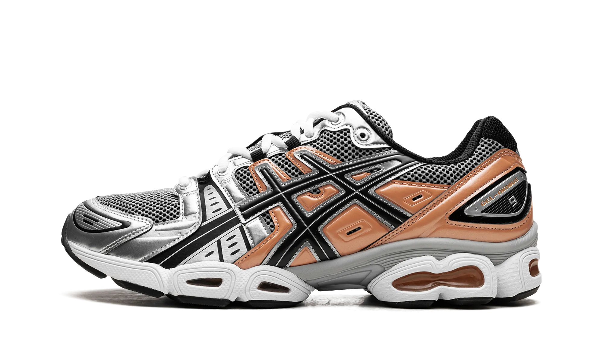 GEL-Nimbus 9 "Sheet Rock / Orange Lily" mesh ventilation