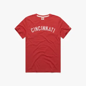 Subtle Logo Placement Easy and Relaxed Cincinnati Reds 1968 Arch