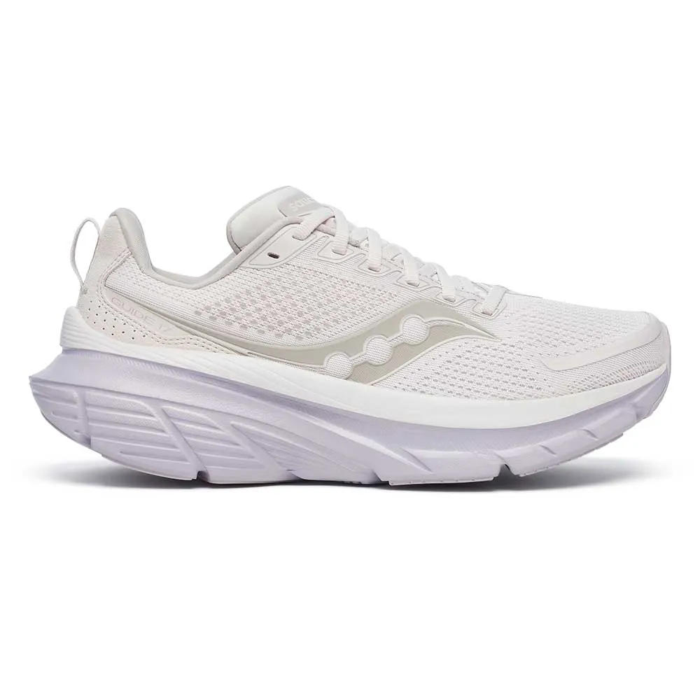 Women's Guide 17 Running Shoe - Moon/Heather - Regular (B) Arch Support Systems Breathable Upper Shoes