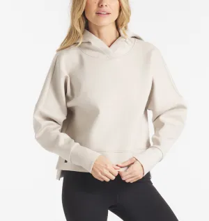 Women's LuxBreak Oversized Hoodie (Sand) Repair Fit