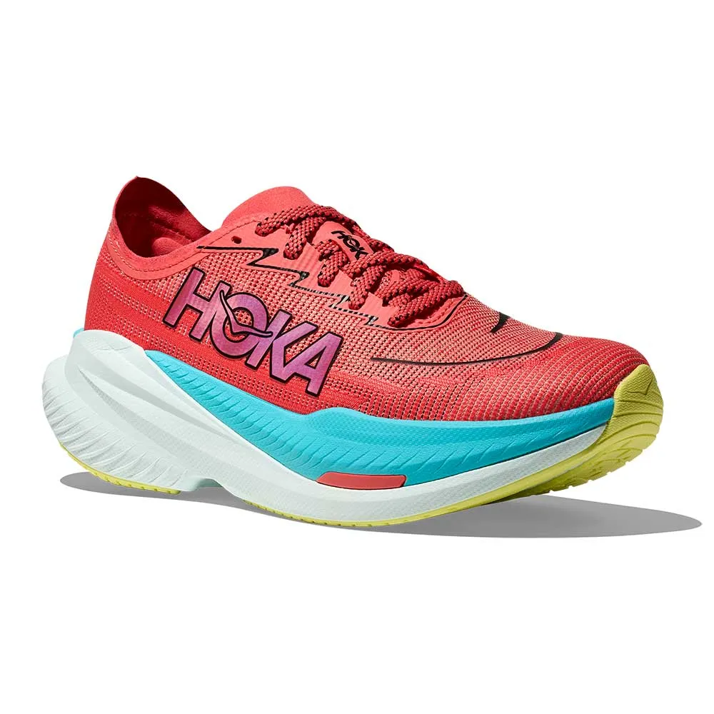 Women's Mach X2 Running Shoe - Grapefruit/Electric Coral - Regular (B) Motion Boost