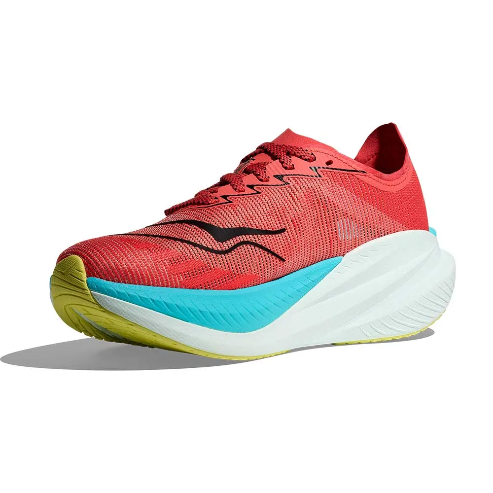 Women's Mach X2 Running Shoe - Grapefruit/Electric Coral - Regular (B) Energy Boost