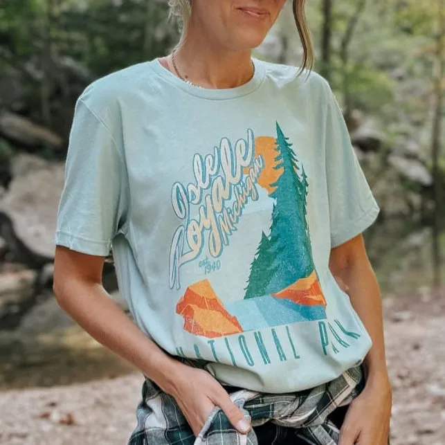 Isle Royale National Park Tee Travel Essential