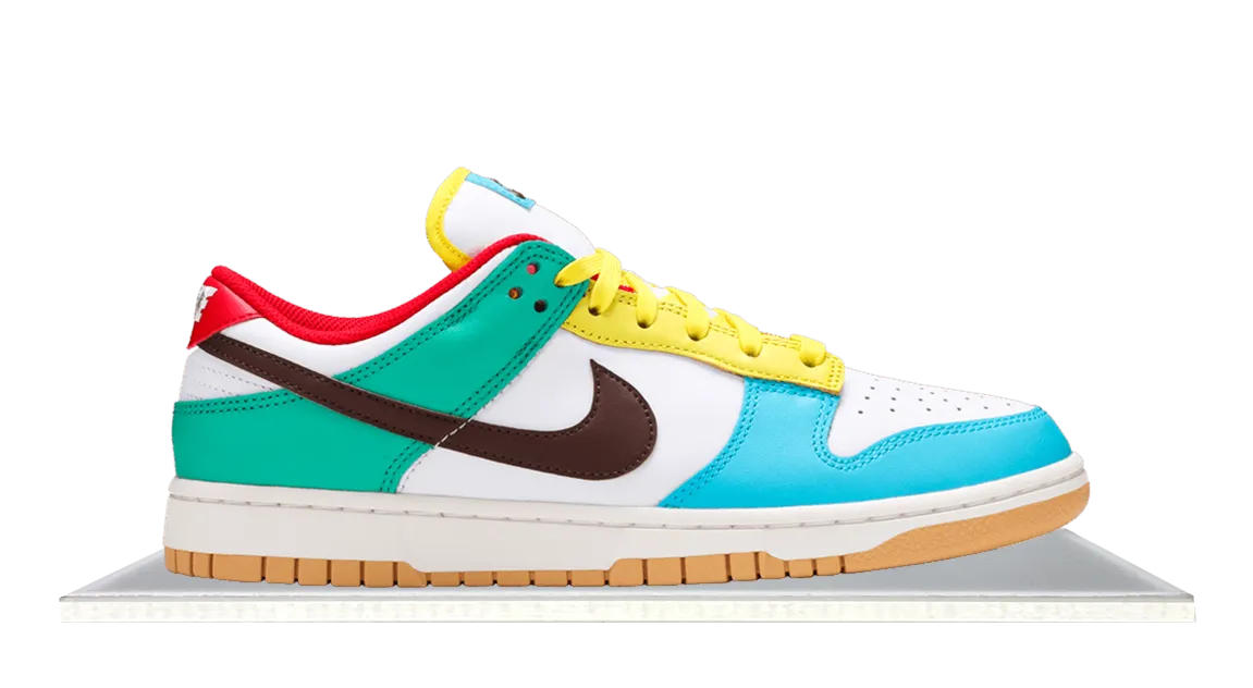 Casual Days Busy Walk Dunk Low Free 99 White