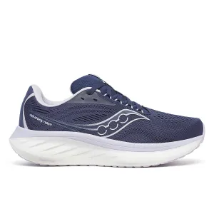 Saucony | Ride 18 | Women's | Navy/Aster Microfiber Layering endurance equipment