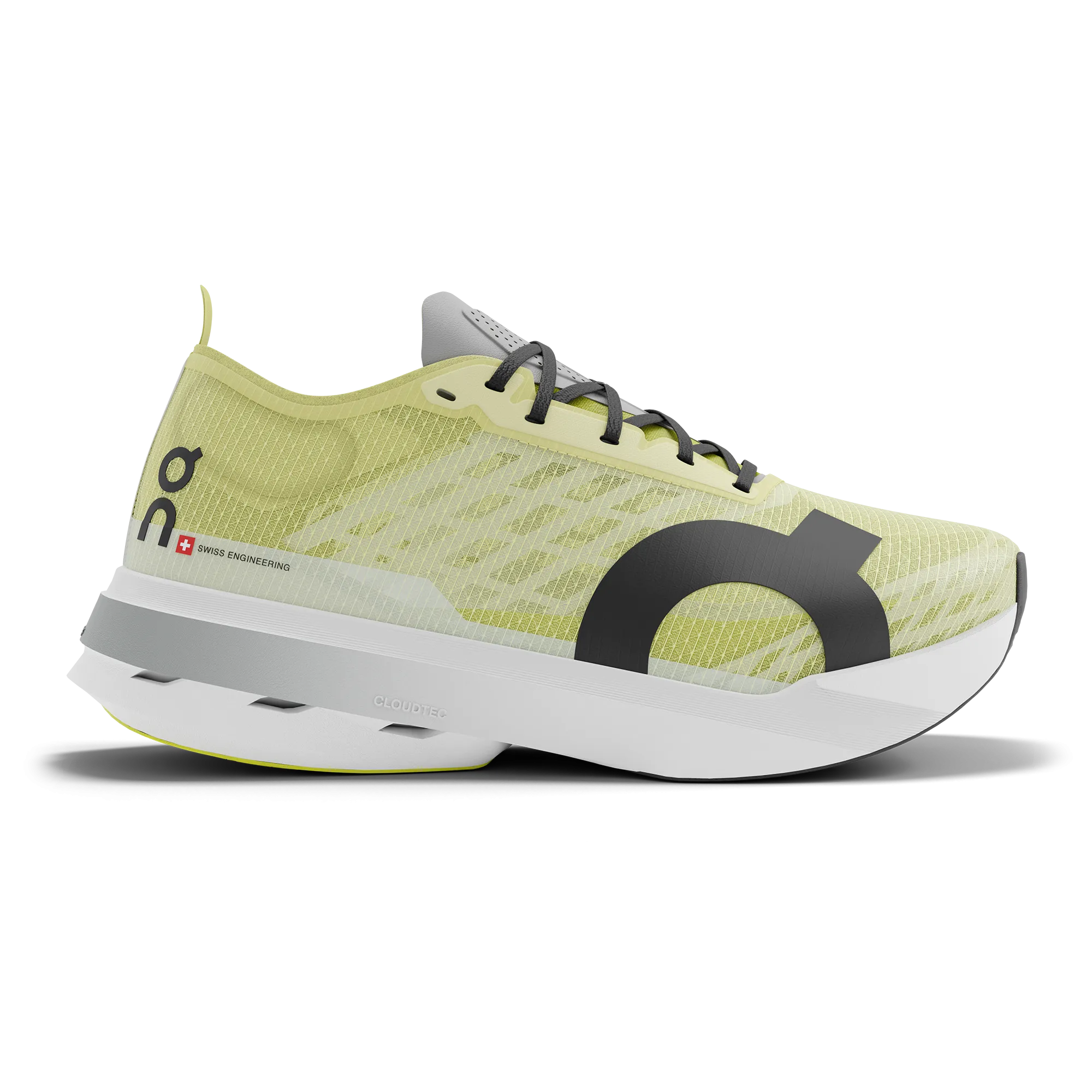 Women's Cloudboom Strike Running Shoe - Limelight/Wolf - Regular (B) indoor - friendly Multi   Directional Tread