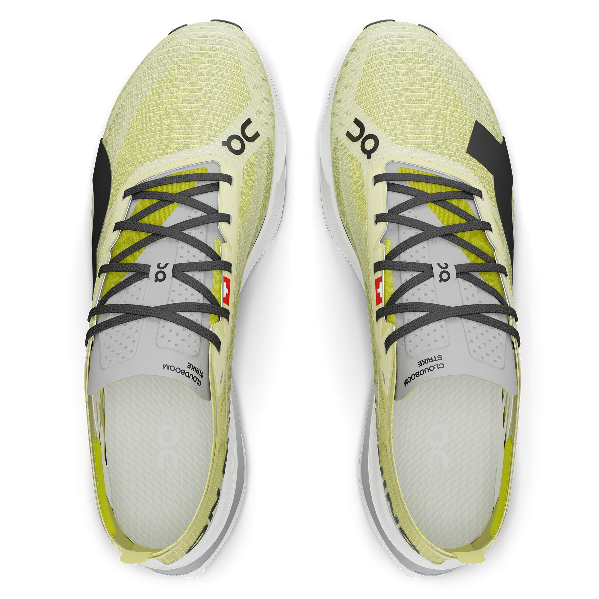 Women's Cloudboom Strike Running Shoe - Limelight/Wolf - Regular (B) Supportive Heel