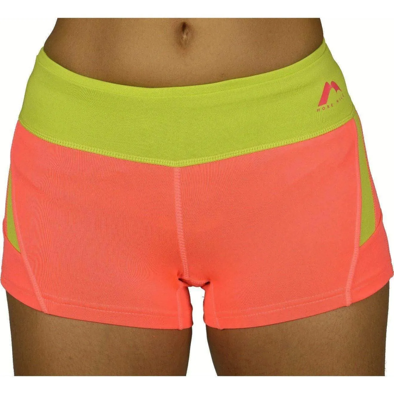 More Mile More-Tech 3 Inch Womens Running Shorts - Pink Heat Ready