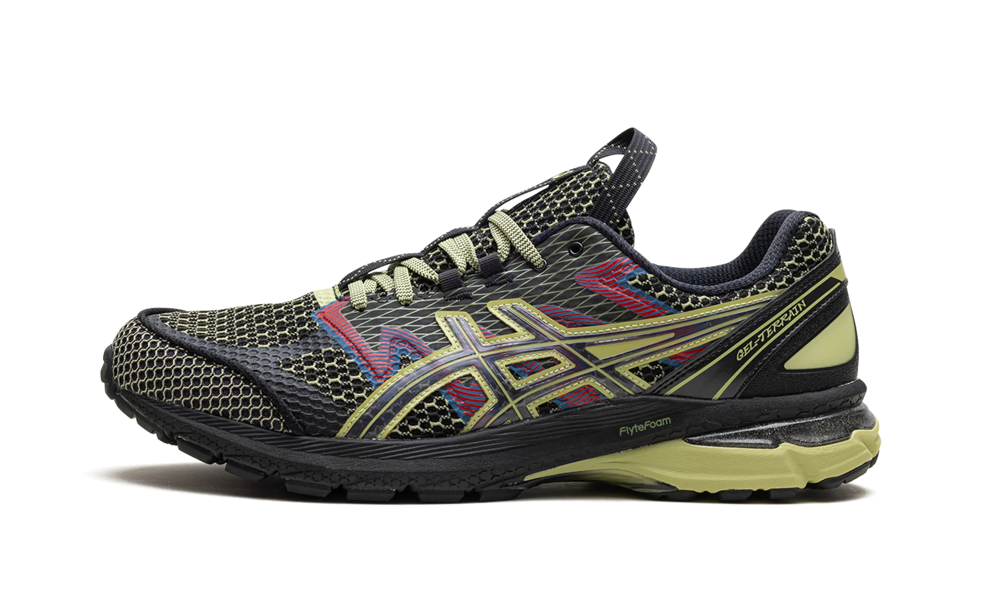 Lace Option GEL-Terrain "Black / Neon Lime"