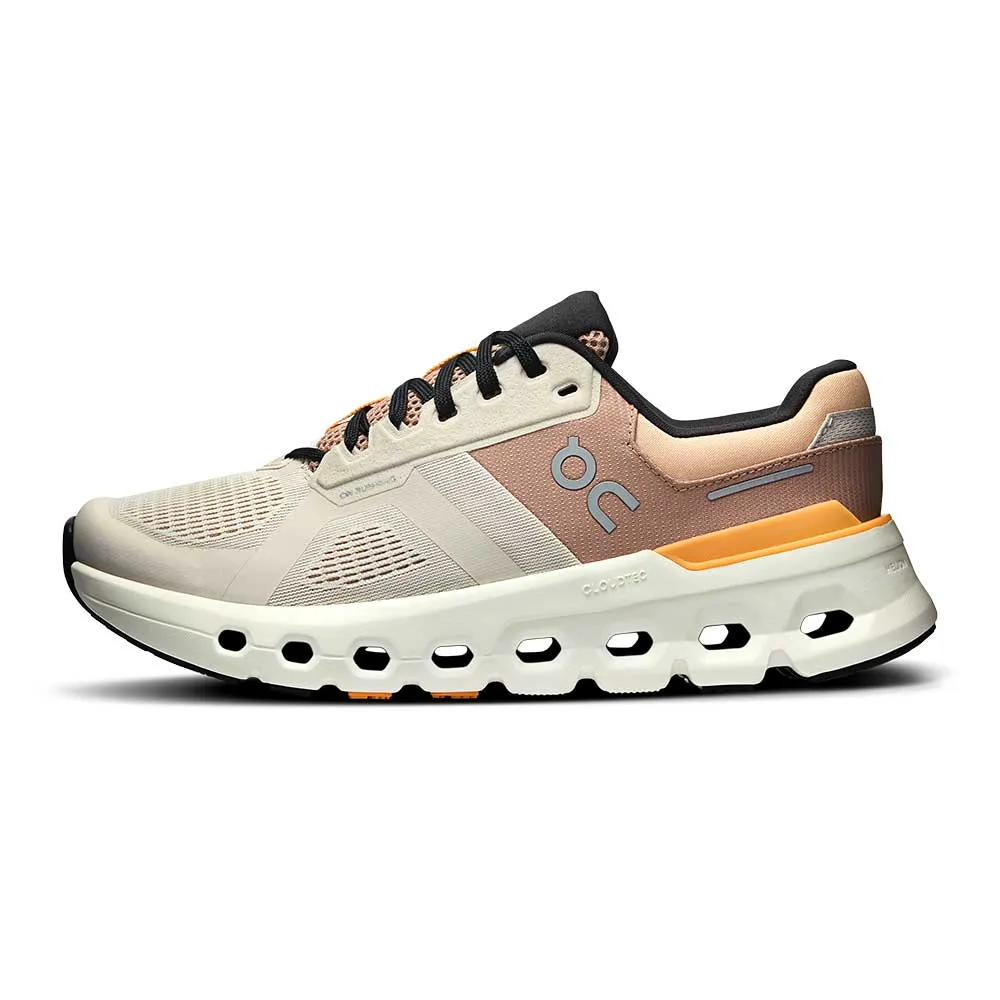 pair Women's Cloudrunner 2 Running Shoe - Pearl/Tangerine - Wide (D)