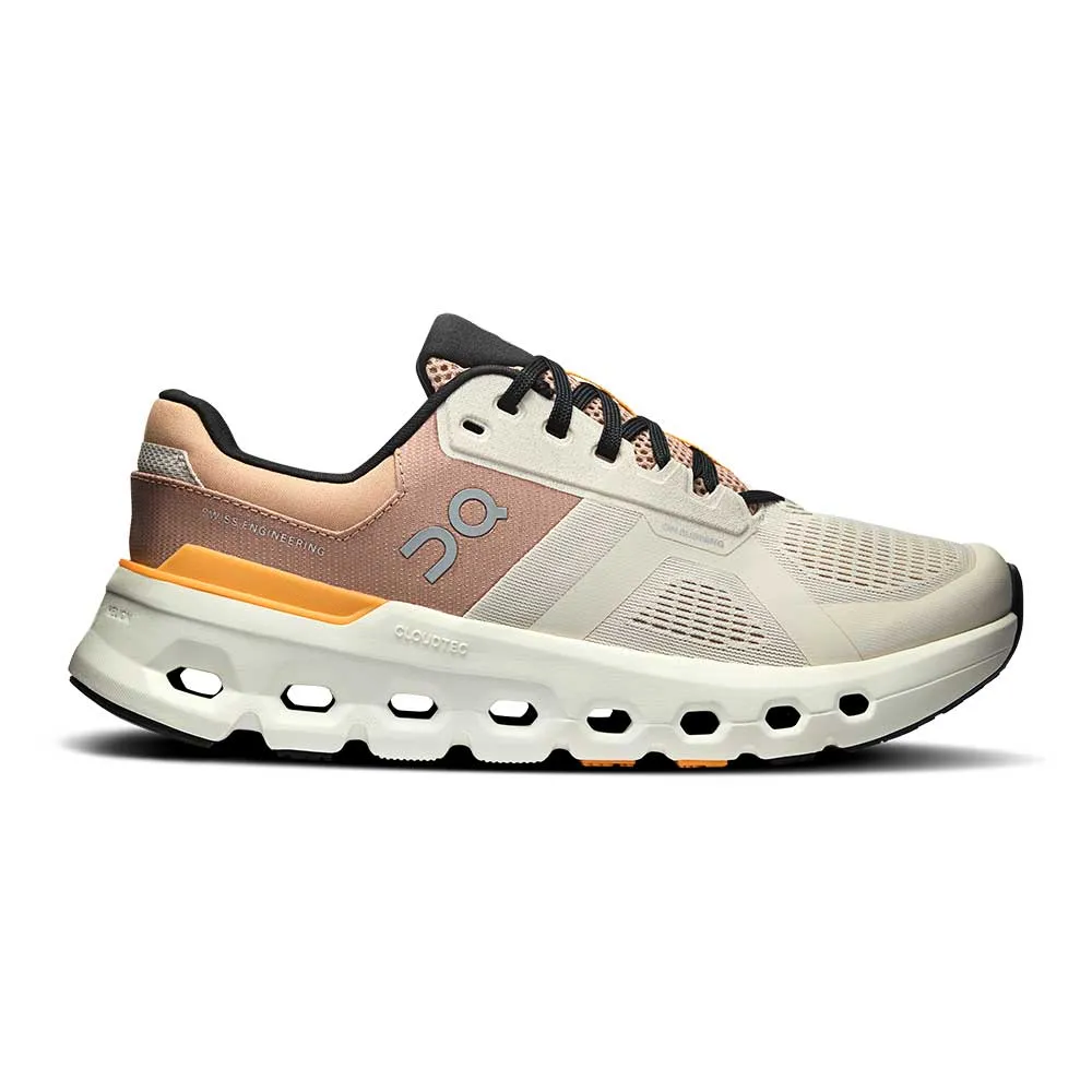 unstable - surface shoes running in windy weather shoes Women's Cloudrunner 2 Running Shoe - Pearl/Tangerine - Wide (D)