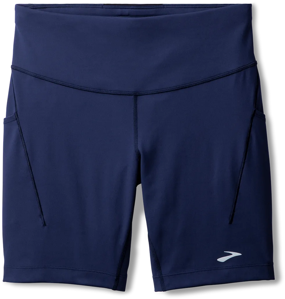 Women??s Spark 8?? Short Tights (450 - Midnight) LightweightMaterial Warm Fashion