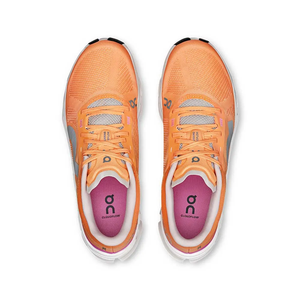 military - training running shoes anatomical shoes Women's Cloudflow 5 Running Shoe - Tangerine/Silver - Regular (B)