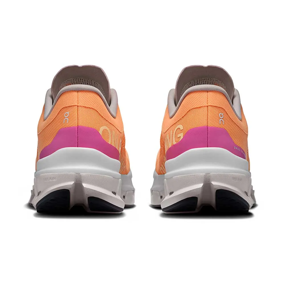 Women's Cloudflow 5 Running Shoe - Tangerine/Silver - Regular (B) Compression Molded Midfoot