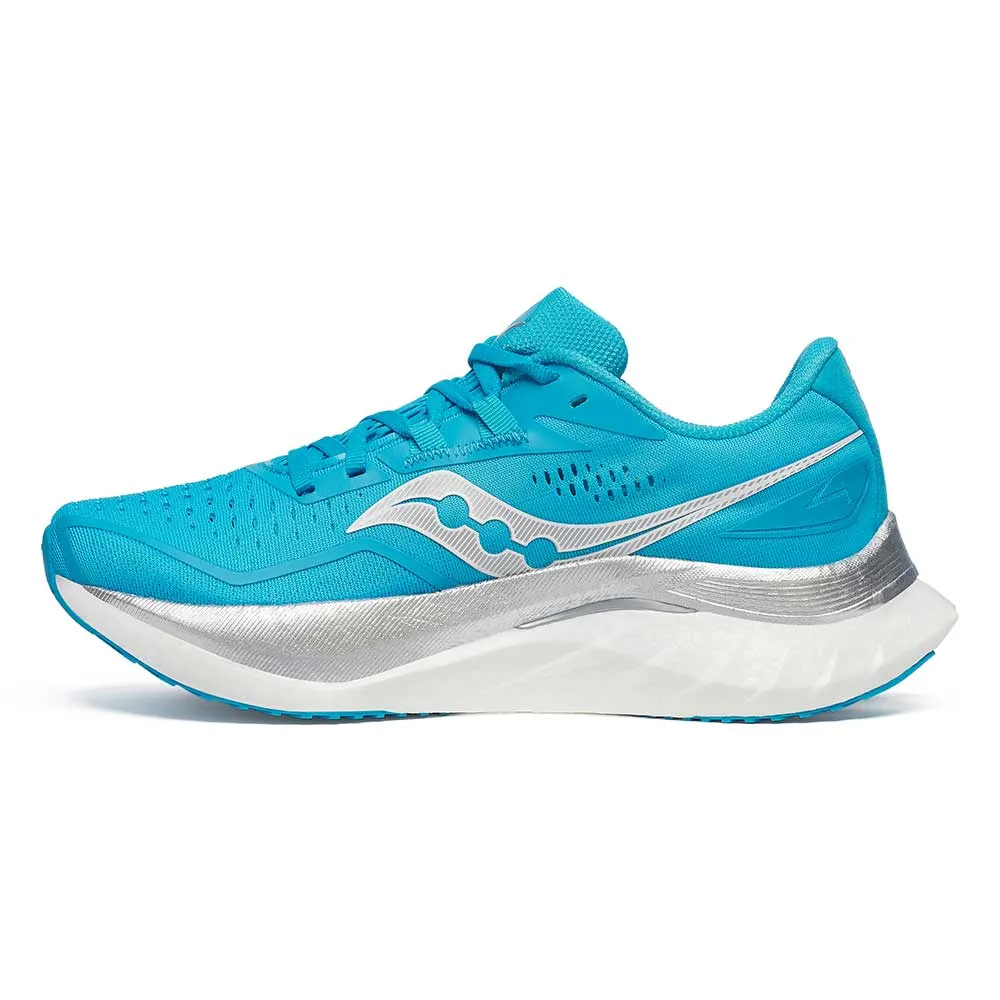 Elastic Edge Guarding Women's Endorphin Speed 4 Running Shoe - ViZiBlue/Silver - Regular (B)
