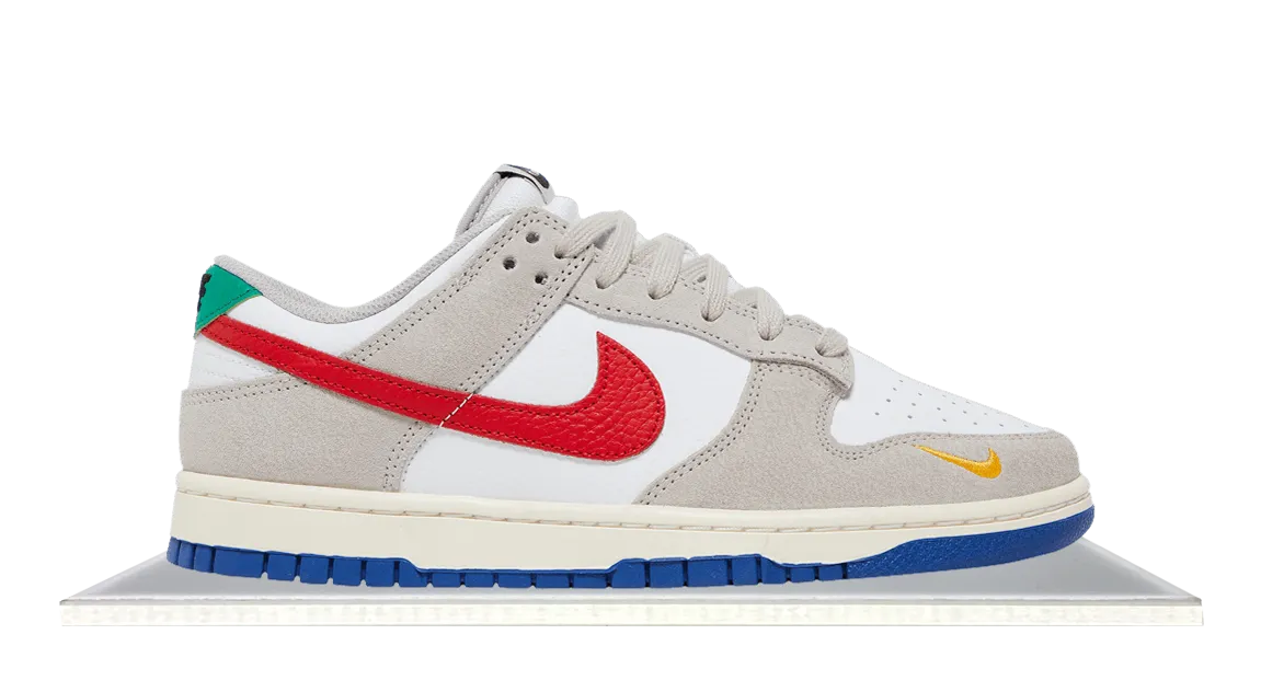 Lifestyle Ready Soft Pressure Dunk Low Light Iron Ore Red Blue