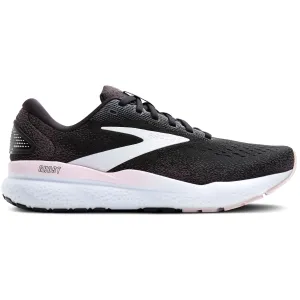 Brooks Women's Ghost 16 Running Shoes Black / White / Orchid Ice sunny day running