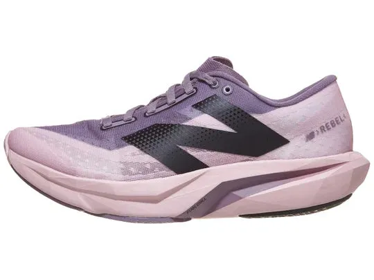 New Balance | FuelCell Rebel v4 | Women's | Twilight Haze/Dark Ice Wine/Black responsive midsole shoes