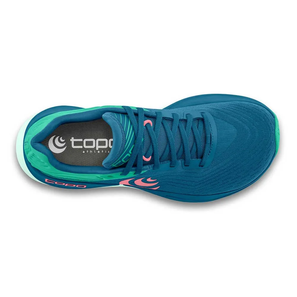 running in a golf course area shoes Racing performance Women's Ultrafly 5 Running Shoe - Blue/Aqua - Regular (B)