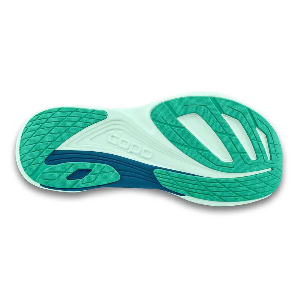 private - label running option Ankle Collarbone Padding Women's Ultrafly 5 Running Shoe - Blue/Aqua - Regular (B)