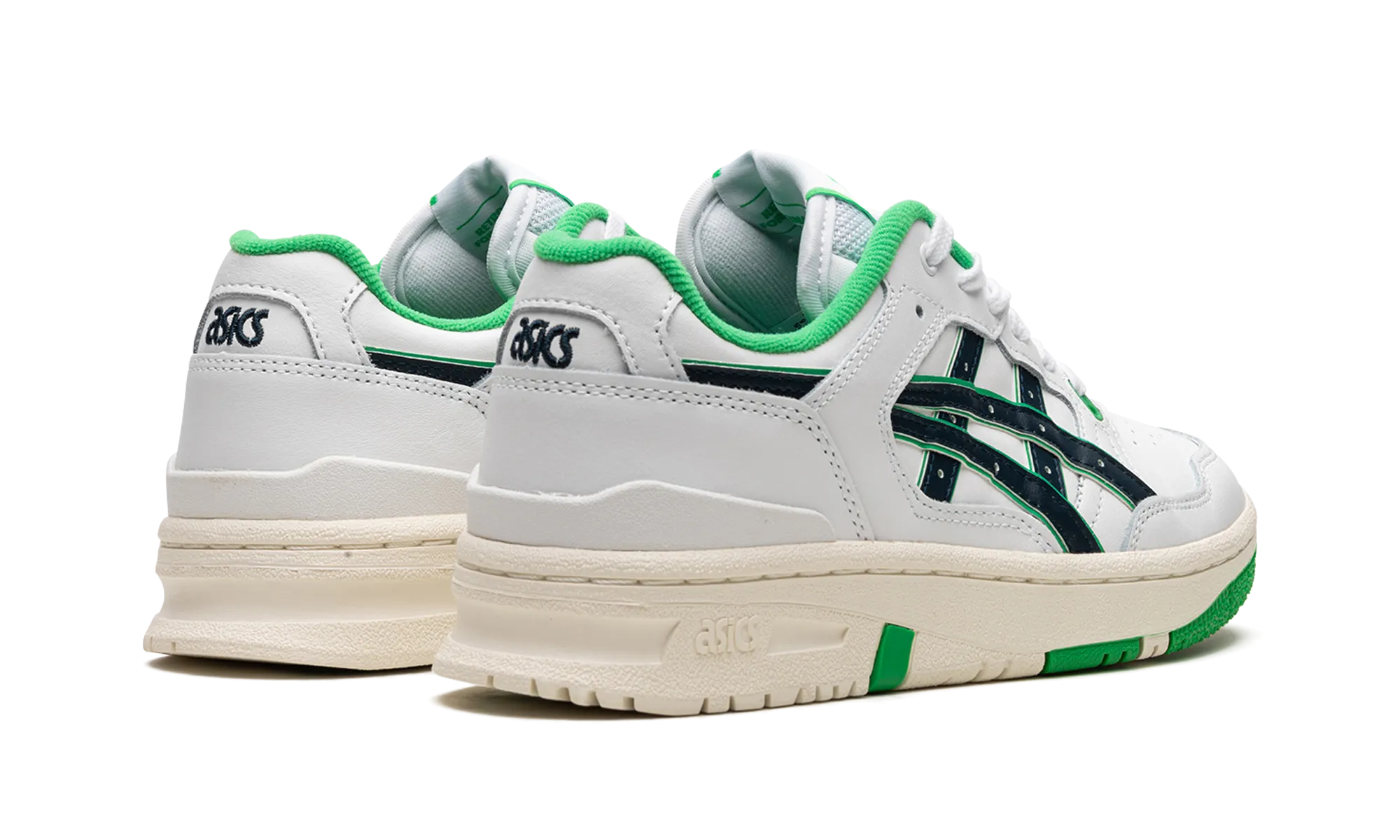 EX89 "White / French Blue / Green" Busy Streets