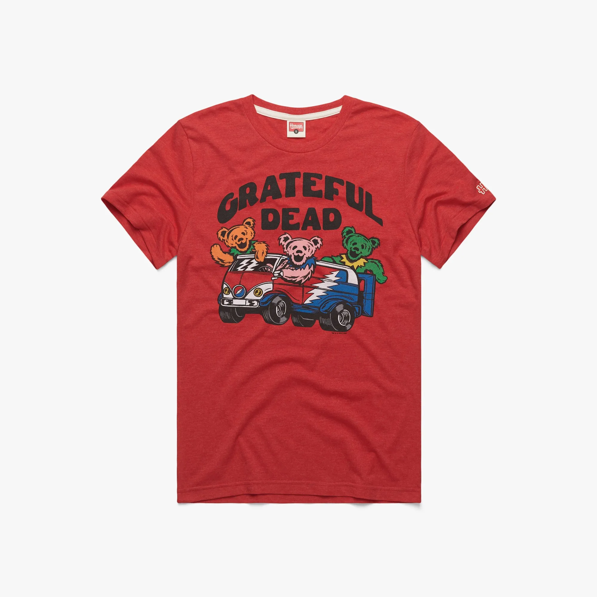 Crew Neck Design Grateful Dead Van