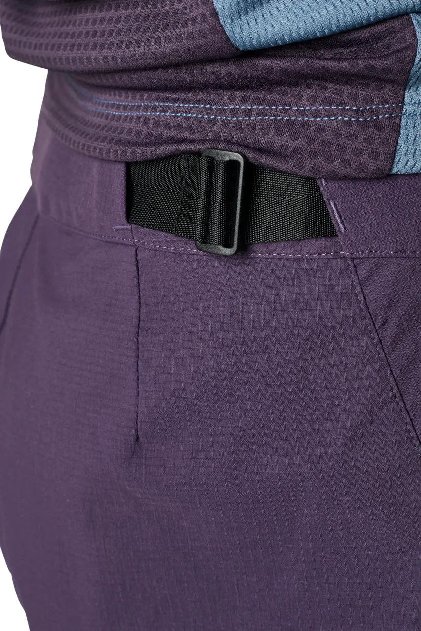 Fox Ranger Womens Cycling Shorts - Purple Comfy Layers Casual Active